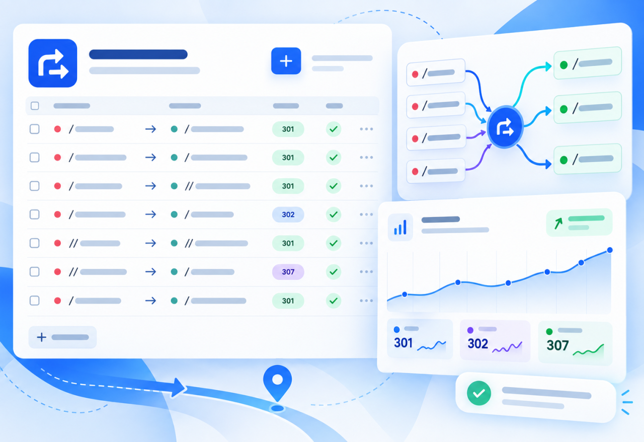 Function-specific interface illustration for /extensions/webblocks-redirect-manager
